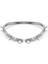 5723286 Sublima Choker, White, Ruthenium Plated 1