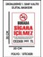 Burada Sigara Içilmez Uyarı Dijital Baskı Folyo / Sticker 1