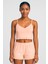 Pamuklu Iğne Çıkarmalı Ince Askılı Crop Atlet Paçası Fırfırlı Şort Kadın Pijama Takımı 1