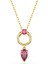 5732487 Swarovski Kolye Mesmera:pend Red/gos 1