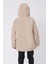 Spor Erkek Çocuk Kürklü Su ve Rüzgar Geçirmez Kapüşonlu 3 Cep Kışlık Mont & Kaban & Parka 4