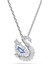 5723389 Swarovski Kolye Swan:pend Blue/ Blu/rhs 1