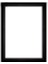 Pvc Çerçeve A3 Siyah Iç Ölçüleri 30X42 cm - Dış Ölçüleri 33X45 cm FIX-ÇS06 1