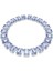 5714397 Millenia Tennis Necklace, Oversized Crystals, Octagon Cut, Blue, Rhodium Plated 1