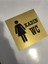 Wc Tabelası Metal Kadın 15*15 cm 1