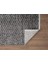 Feel FL010Z Gri Halı Modern Desenli Akrilik Tozu Az Pamuk Taban Salon Halısı Yatak Odası Koridor 3