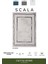 Scala SC005G Gri Halı Modern Desenli Tozu Az Akrilik Salon Halısı Yatak Odası Mutfak Koridor 2