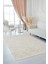 Quatro QU016A Beyaz Halı Modern Desen Pamuk Taban Salon Halısı Yatak Odası Mutfak Koridor 1