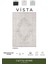 Vista VS002A Beyaz Halı Klasik Desen Antialerjik Pamuk Taban Yıkanabilir Salon Halısı Yatak Odası 2
