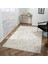 Scala SC012A Beyaz Halı Modern Desenli Tozu Az Akrilik Salon Halısı Yatak Odası Mutfak Koridor 1