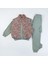 Yavrucak Çiçekli Yelekli 9-12 Yaş Kız 3lü TAKIM-7055648 - Yeşil 1