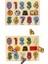 130444 Ahşap Raptiyeli Puzzle Saat 1