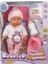Bfs Nessiworld 30011 Bebelou Tuvalet Zamanı Sesli Bebek Seti 35 cm -Sunman 3