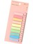 Post It 10 Renkli 200 Yaprak Yapışkan Not Kağıtları Sticky Notes Etiket Not Defteri Kitap Ayracı (Vanilya Tam) 1