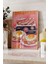 Ahşap Çerçeveli Tablo, Kaset ve Kahvaltı: Retro Mutfak, Mutfak Dekoru Poster No: 109724 4