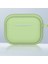 Airpods Pro Için 2 Şerit Silikon Kılıf Şok Emici Koruyucu Kulaklık Kapağı Anahtarlık-Matcha Yeşil (Yurt Dışından) 1