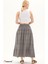 Gri Müslin Uzun Yazlık Etek 5