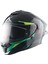 Brutale Kryptic Kask Black Green - Pinlock Dahil 1