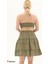 Haki Müslin Kısa Yazlık Etek 5