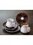 G3392 Yaldızlı 12 Parça 6 Kişilik Kahve Fincan Takımı 3