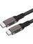 iPhone 15 Serisi Için 1.5m MacBook Tablet Telefon Için Hızlı Şarj Kablosu Usb3.2 Gen2 4K/60Hz 20GBPS Veri Kablosu Pd 100W Tip-C-Tip-C Kablosu (Yurt Dışından) 1