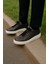 GR0269 Hakiki Deri Antrasit Renk Eva Taban Günlük Erkek Sneaker Ayakkabı 1