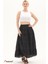 Siyah Müslin Uzun Yazlık Etek 1