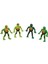 Ninja Kaplumbağalar Işıklı Aksesuarlı Ninja TURTLES15 cm Figür 4'lü Set 1