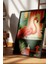 Siyah Çerçeveli Tablo, Flamingo ve Havuz – Tropikal Illüstrasyon, Banyo Dekoru Poster No: 109904 4