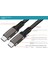 iPhone 15 Serisi Için 1m MacBook Tablet Cep Telefonu Için Usb3.2 Gen2 4K/60Hz 20GBPS Veri Kablosu Pd 100W Tip-C-Tip-C Hızlı Şarj Kablosu (Yurt Dışından) 5