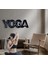 Yoga Metal Duvar Tablosu 100X32 cm 1