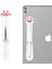 Manyetik Bağlantı Tasarımı Güçlü Yapışkanlı Sıvı Silikon Kalem Tutucu Etiket Apple Pencil Için 1./2. Nesil-Beyaz Kedi (Yurt Dışından) 1