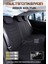 renault Laguna 2 Yarı Deri Oto Koltuk Kılıfı Ön Arkatakım Karbon Serisi Siyah Fs 2