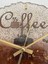 - Coffee (Kahve) Temalı Epoksi Duvar Saati (Özel Tasarım - Tek Üretim) - 30 cm 7