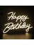 Happy Birthday Yazılı Neon LED Işık 1