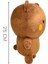 Bubu Ayıcık,Peluş Dudu Bubu,25 cm Kahverengi - Beyaz Yumuşak Ofis Hediyesi (Bubu) 2