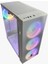 Wmesh Beyaz 4X120MM Rainbow Fan Atx Oyuncu Bilgisayar Kasası 3