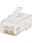 Cat6 Konnektör RJ45 100LÜ Paket Şeffaf HDX5043 1