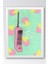 Brick Phone Çerçeveli Tablo - Pop Art Poster Tablo 1