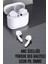 Beyaz Yeni Nesil Pro Bluetooth Kulaklık Yüksek Ses Kaliteli Anc Özelliği 2