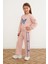 Kelebek Nakışlı Kurdeleli Kız Çocuk Takım 2
