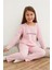 Positive Energv Baskılı Kız Çocuk Pijama Takımı 6