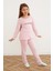 Good Things Baskılı Kız Çocuk Pijama Takımı 2