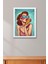 Dondurma Yiyen Kadın Çerçeveli Tablo - Pop Art Poster Tablo 2