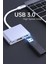 3'ü 1 Arada Type-C Çoklayıcı 5gbps Yüksek Hızlı USB Hub Adaptörü Type-C Görüntü Çoğaltma Aparatı 3
