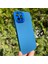 iPhone 12 Pro Mavi Metal Kamera Korumalı Silikon Kılıf 4