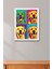 Köpek Portresi Pop Art Çerçeveli Tablo - Pop Art Poster Tablo 2