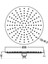 SH3000 Paslanmaz Tepe Duş Başlığı Yuvarlak 300 mm 2