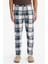 Pijama Takımı Kısa Kollu Üst Kareli Uzun Alt D8213AX25AU 6