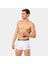 Erkek 2'li Baskılı Boxer 1323/BEYAZ-SIYAH 2